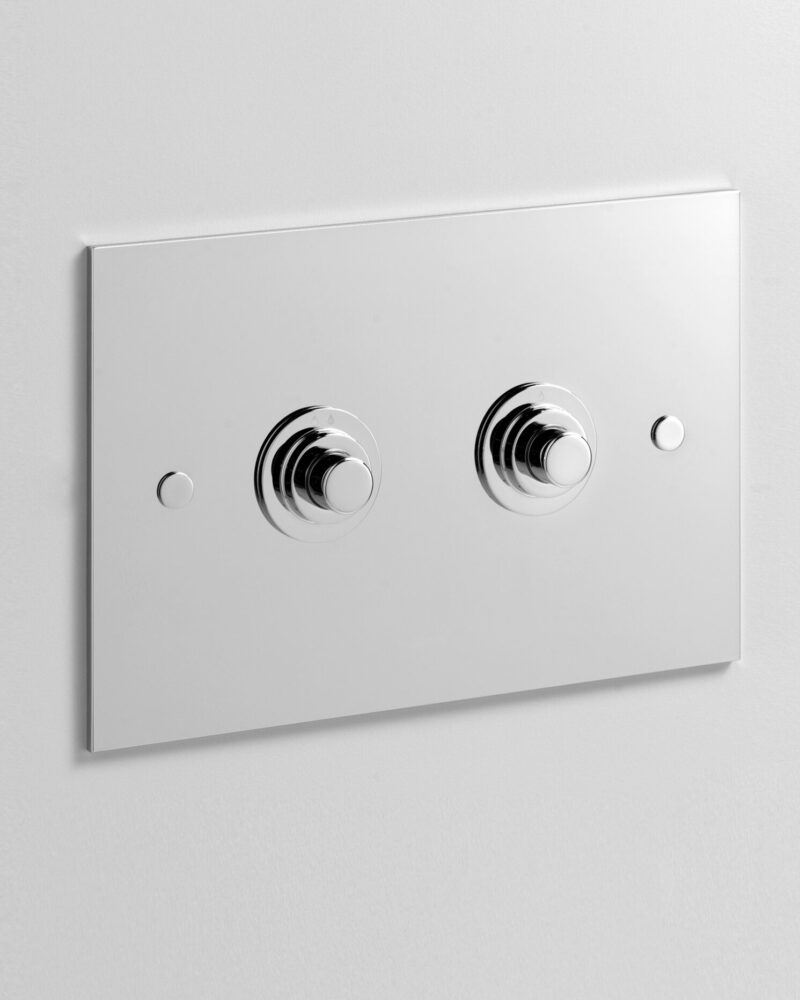 UNIVERSAL Plaque de déclenchement double