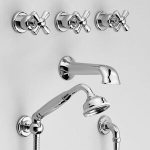 ROCKWELL Exemple: Mélangeur traditionnel pour baignoire et douche