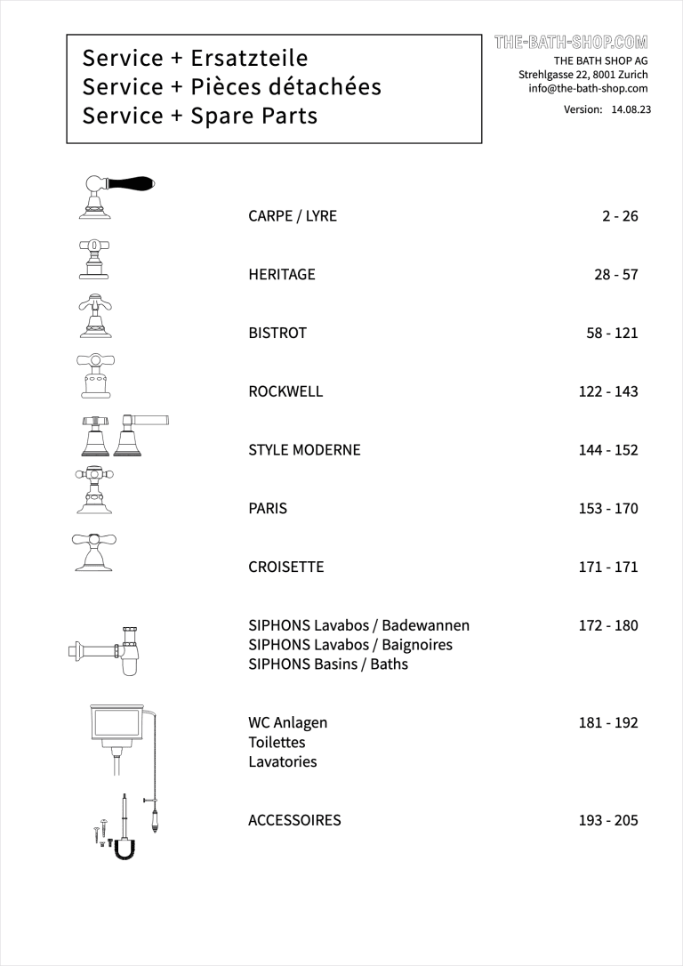 Service & Ersatzteile