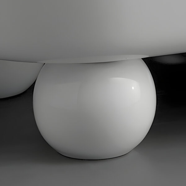 PARIS Round feet white