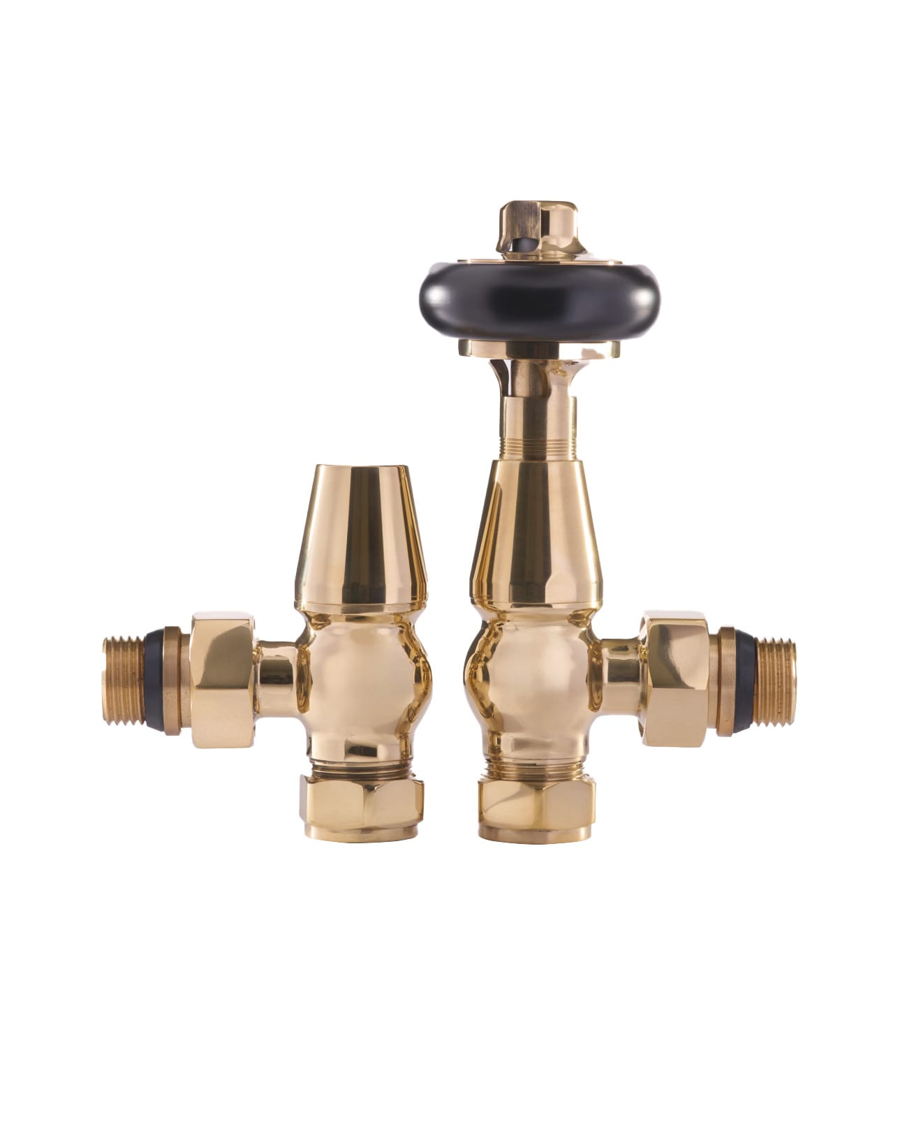 BOSTON/YORK Kit de vanne de régulation thermostatique avec roue en bois